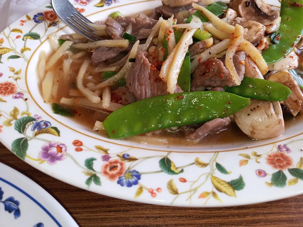 Beef with Snow Peas